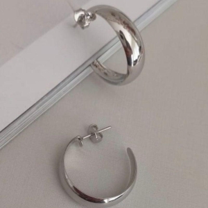 ARGOLA RODIO POLIDO SLIM