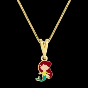 COLAR INFANTIL SEREIA OURO