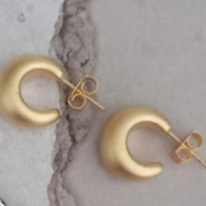 ARGOLA OURO FOSCO