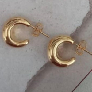 ARGOLA OURO POLIDO