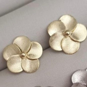 BRINCO FLOR OURO FOSCO