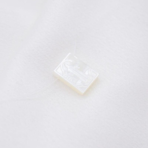 COLAR NYLON SAO BENTO RETANGULAR MADREPEROLA