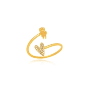 ANEL OURO 1 FILHA