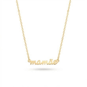 COLAR OURO MAMAE