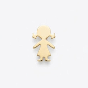 PINGENTE FILHA LISO OURO