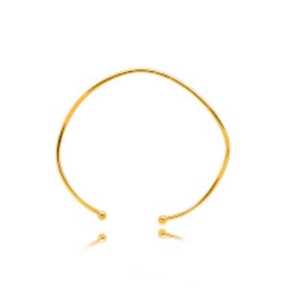 BRACELETE OURO ONDAS SLIM