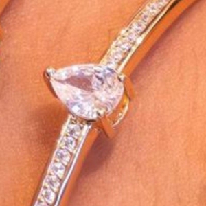 BRACELETE RODIO ZIRCONIA GOTA