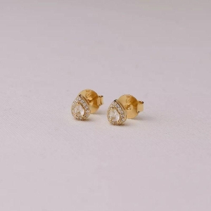 BRINCO GOTA CRAVEJADA 7MM