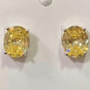 BRINCO OVAL YELLOW FANCY