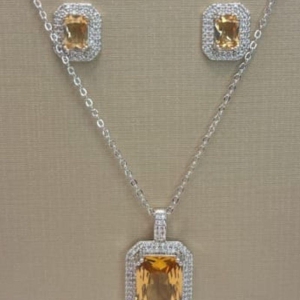 CONJUNTO RODIO LUXO CHAMPANHE