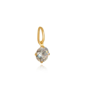 PINGENTE OURO ZIRCONIA