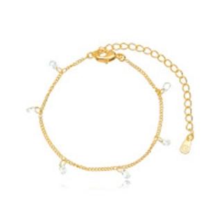 PULSEIRA OURO CRISTAIS