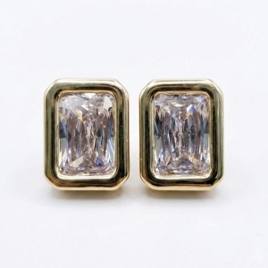 BRINCO OURO ZIRCONIA