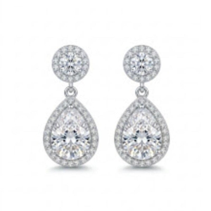 BRINCO RODIO GOTA ZIRCONIA