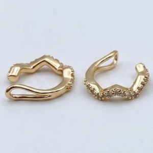 PAR PIERCING FAKE OURO