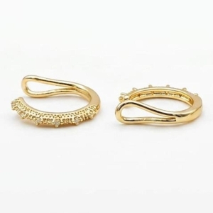 PAR PIERCING FAKE OURO