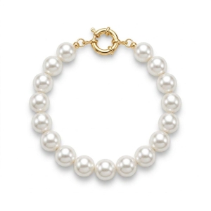 PULSEIRA PEROLAS FECHO BOIA