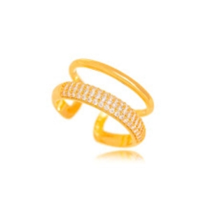 ANEL DUPLO OURO REGULAVEL