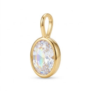 PINGENTE OURO ZIRCONIA