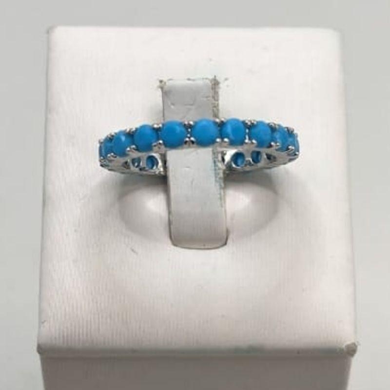 ANEL AZUL TURQUESA