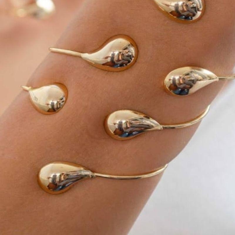 BRACELETE ABERTO GOTAS