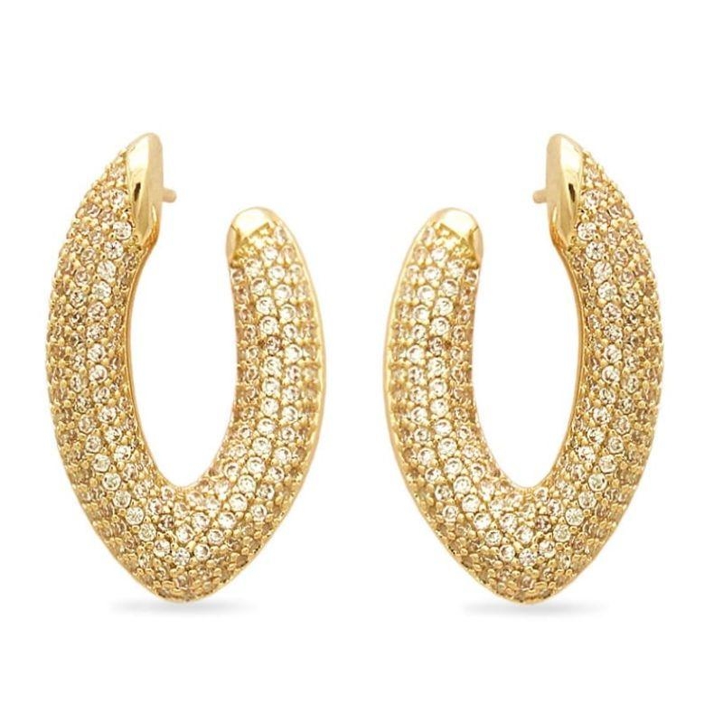 BRINCO CRAVEJADO OURO