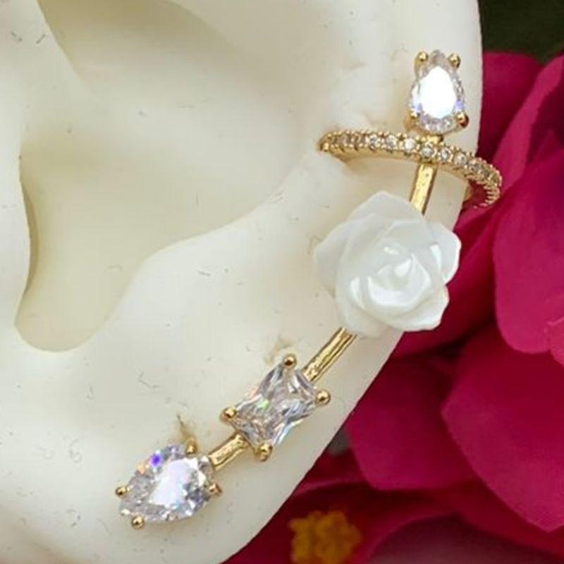 BRINCO EARCUFF FLORES