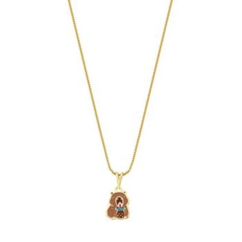 COLAR INFANTIL CAPIVARA