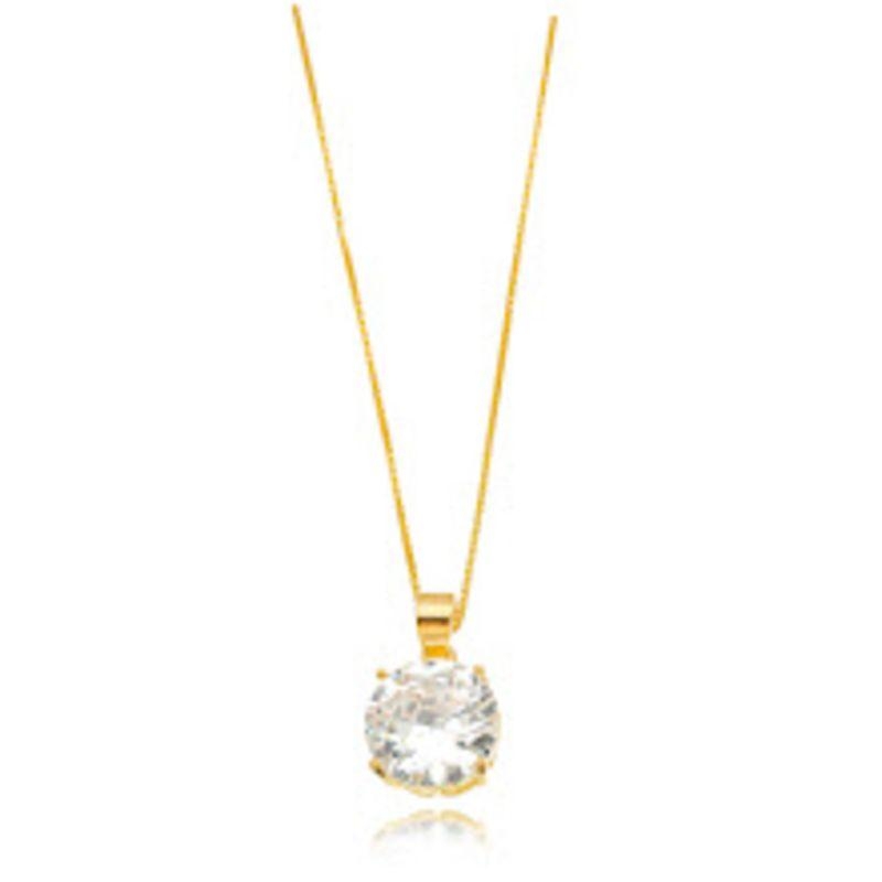 COLAR PONTO DE LUZ ZIRCONIA M