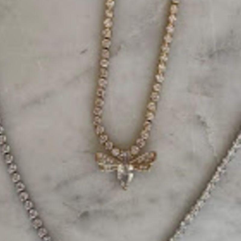 COLARCHOCKER RIVIERA COM VESPA ZIRCONIA