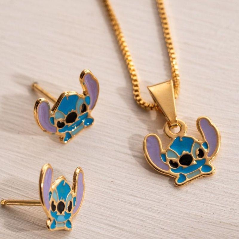CONJUNTO INFANTIL STITCH