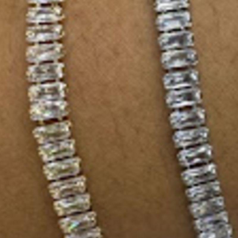 PULSEIRA OURO ZIRCONIAS REGULAVEL
