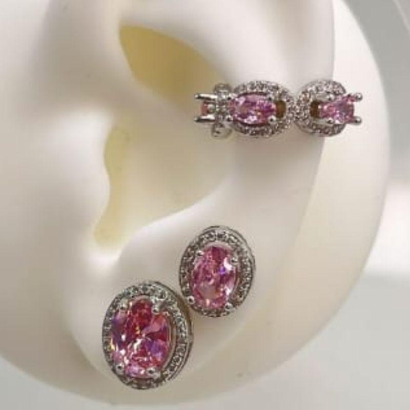 TRIO ROSA PIERCING FAKE