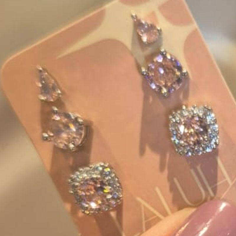 TRIO FORMAS ROSA CLARO