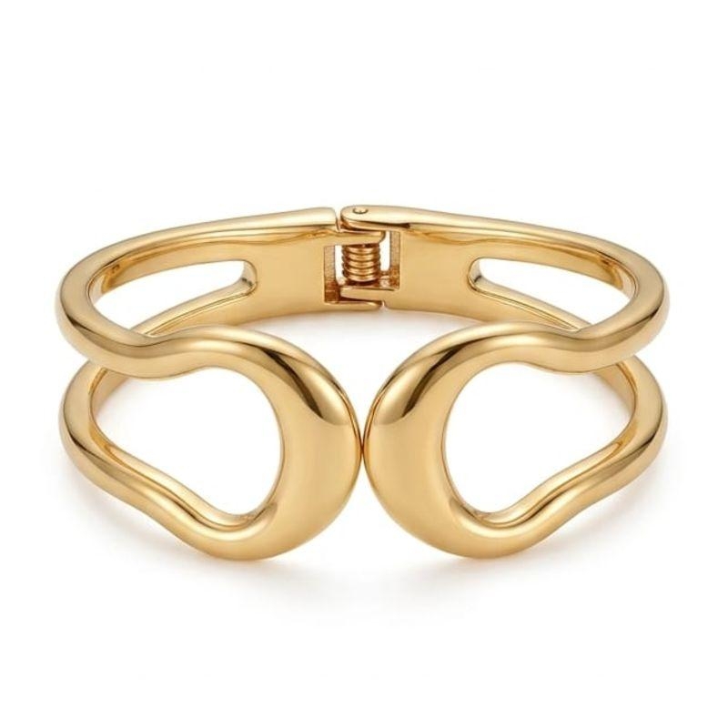 BRACELETE OURO MAXI VERNIZ ITALIANO