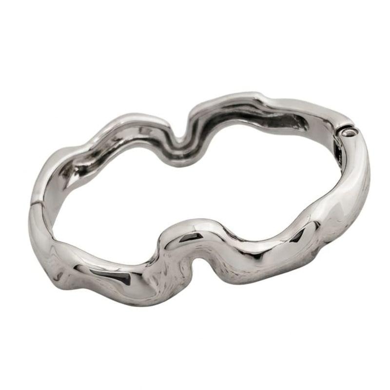 BRACELETE RODIO ORGANICO VERNIZ ITALIANO