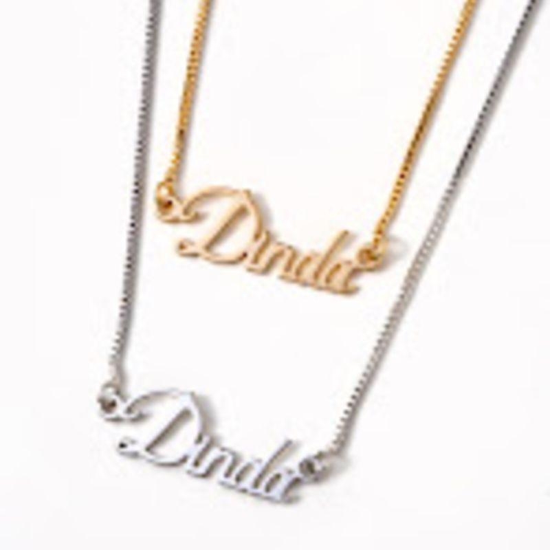 COLAR OURO DINDA