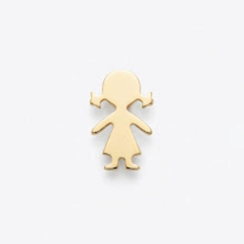 PINGENTE FILHA LISO OURO