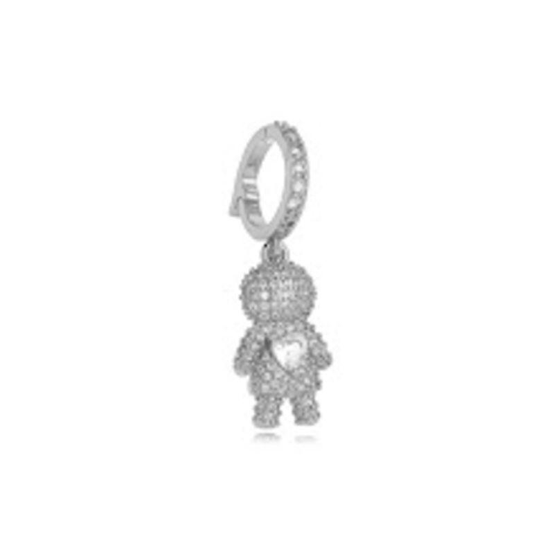 PINGENTE FILHO RODIO CRISTAL