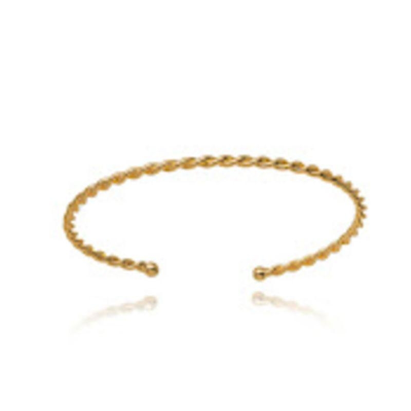 BRACELETE OURO TORCIDO