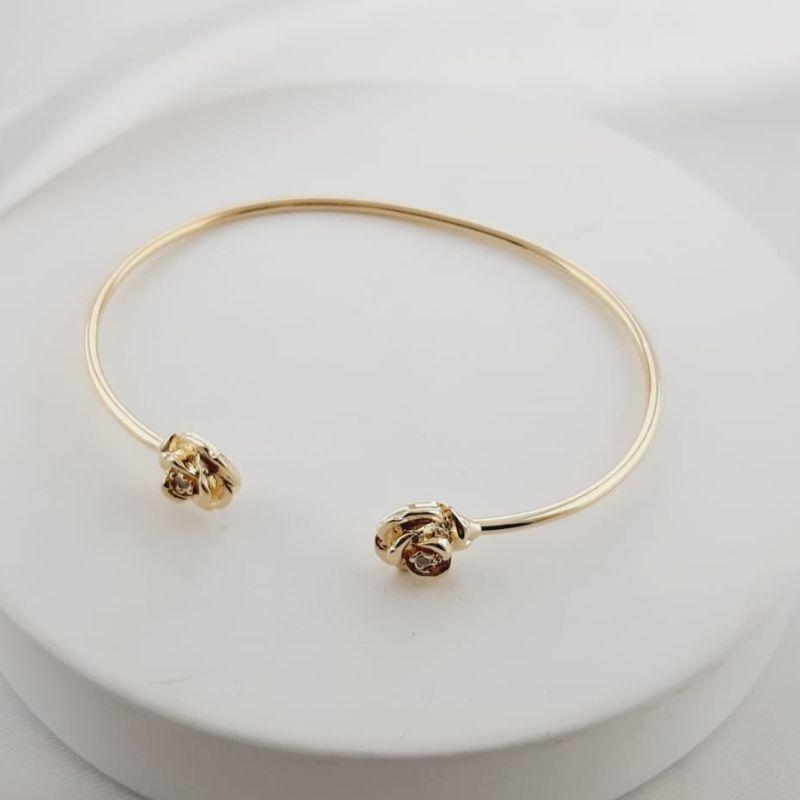 BRACELETE OURO ROSINHA