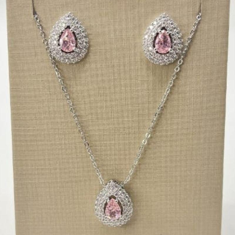 CONJUNTO RODIO GOTA ROSA