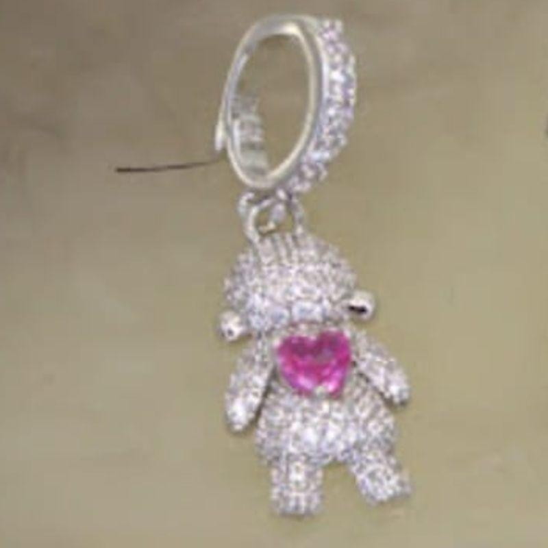 PINGENTE FILHA PINK RODIO