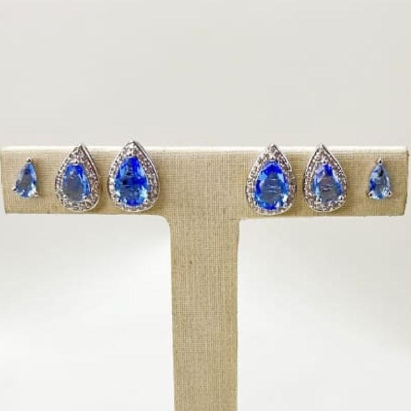 TRIO GOTAS RODIO TANZANITA