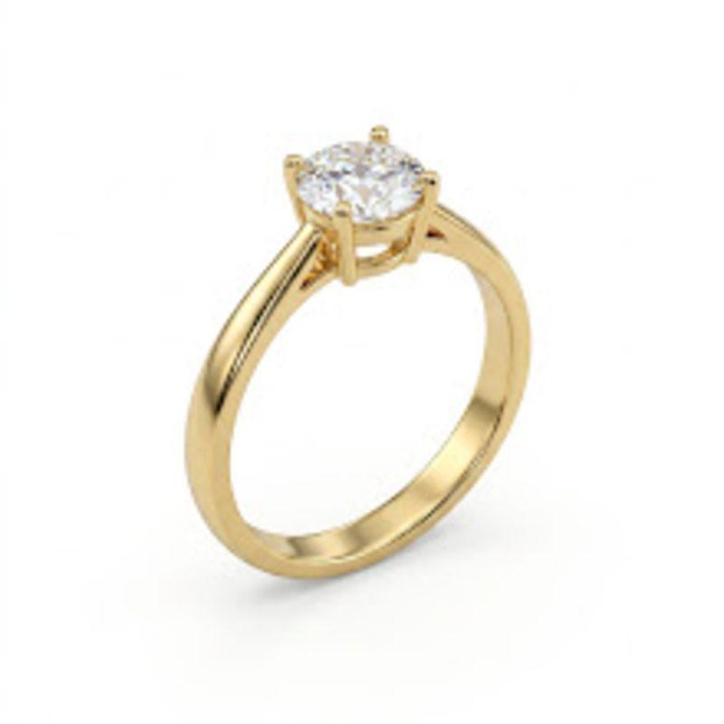 ANEL OURO CRISTAL 17
