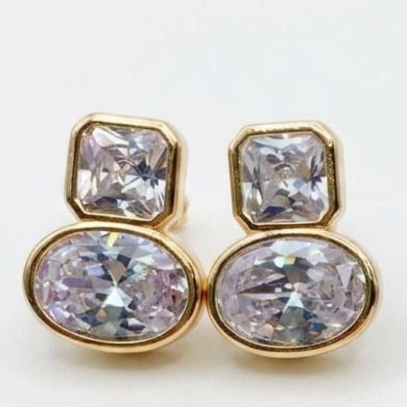 BRINCO OURO ZIRCONIA