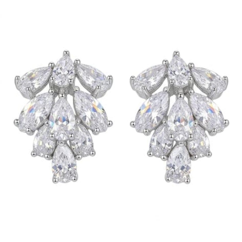 BRINCO DELICADO ZIRCONIAS RODIO