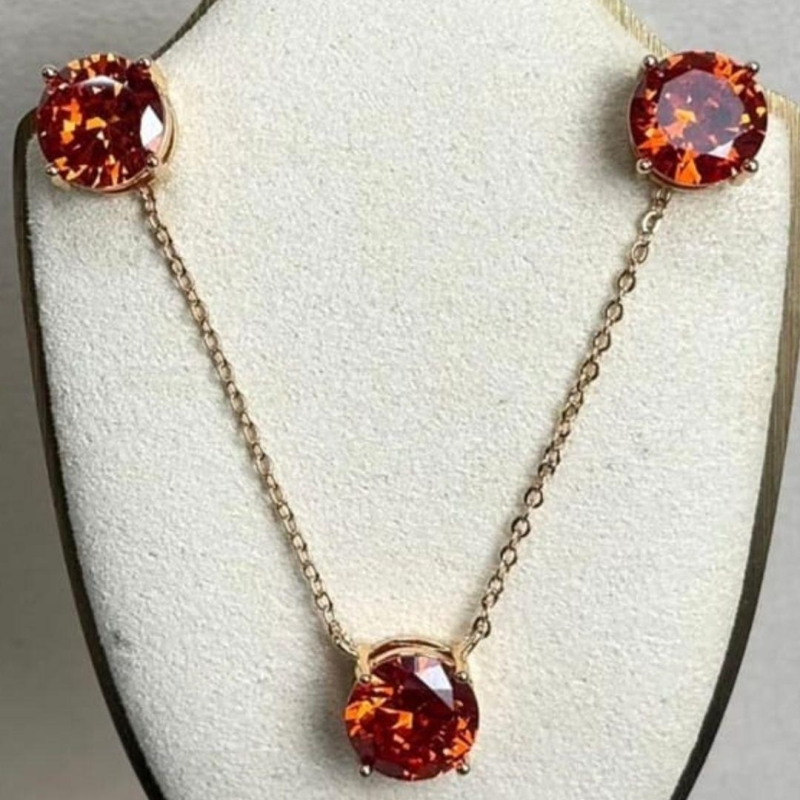 CONJUNTO OURO APEROL 10MM
