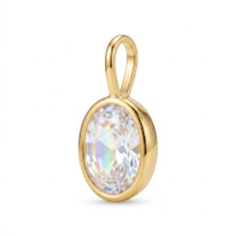 PINGENTE OURO ZIRCONIA