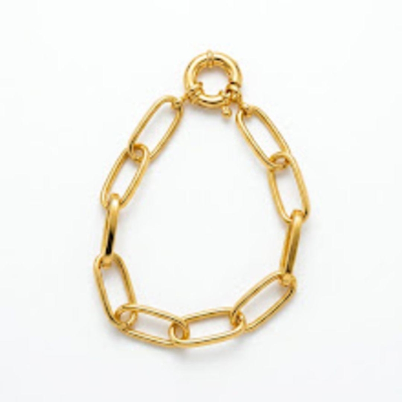 PULSEIRA OURO ELOS FECHO BOIA